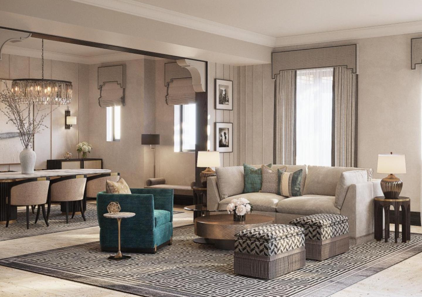 Jumeirah Dar Al Masyaf Dubai Luaran gambar A living room